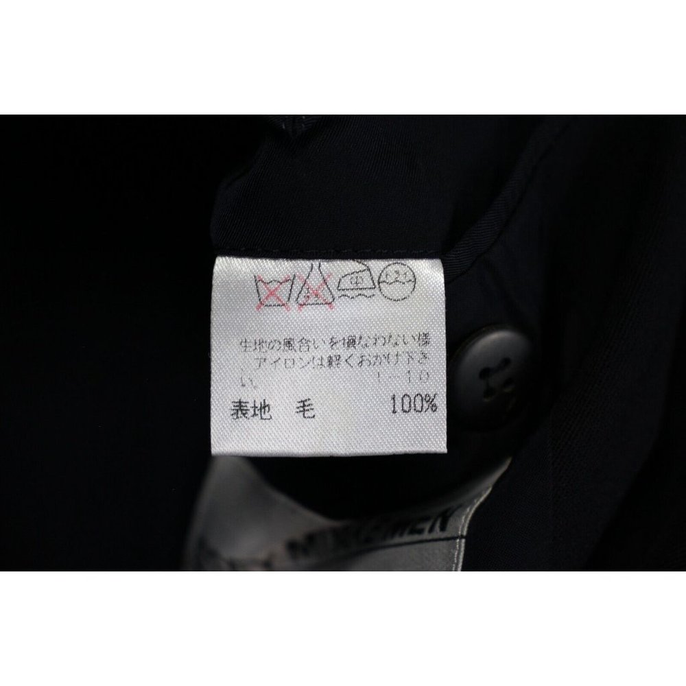 Issey Miyake Men 5-Buttons Tailored Black Jacket (ME61-FD237) Men's Medium AY210 - Picture 7 of 8